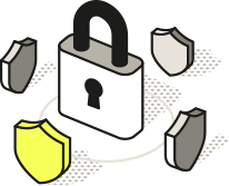 Icon representing privacy