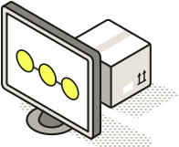 Icon representing connected selling channels